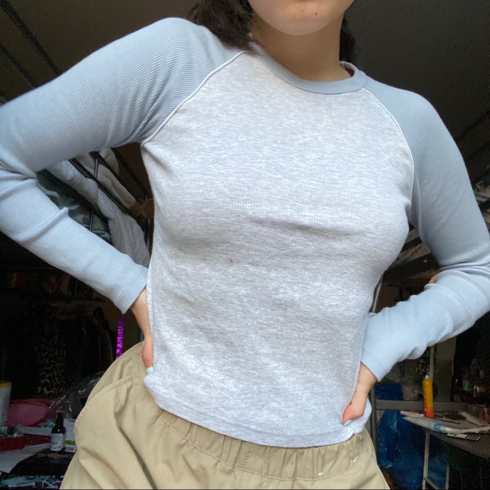 BRAND NEW CONDITION BRANDY BASEBALL TEE LONGSLEEVE